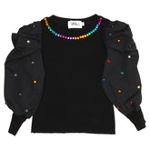 GEM PUFF LONG SLEEVE TOP - LOLA AND THE BOYS