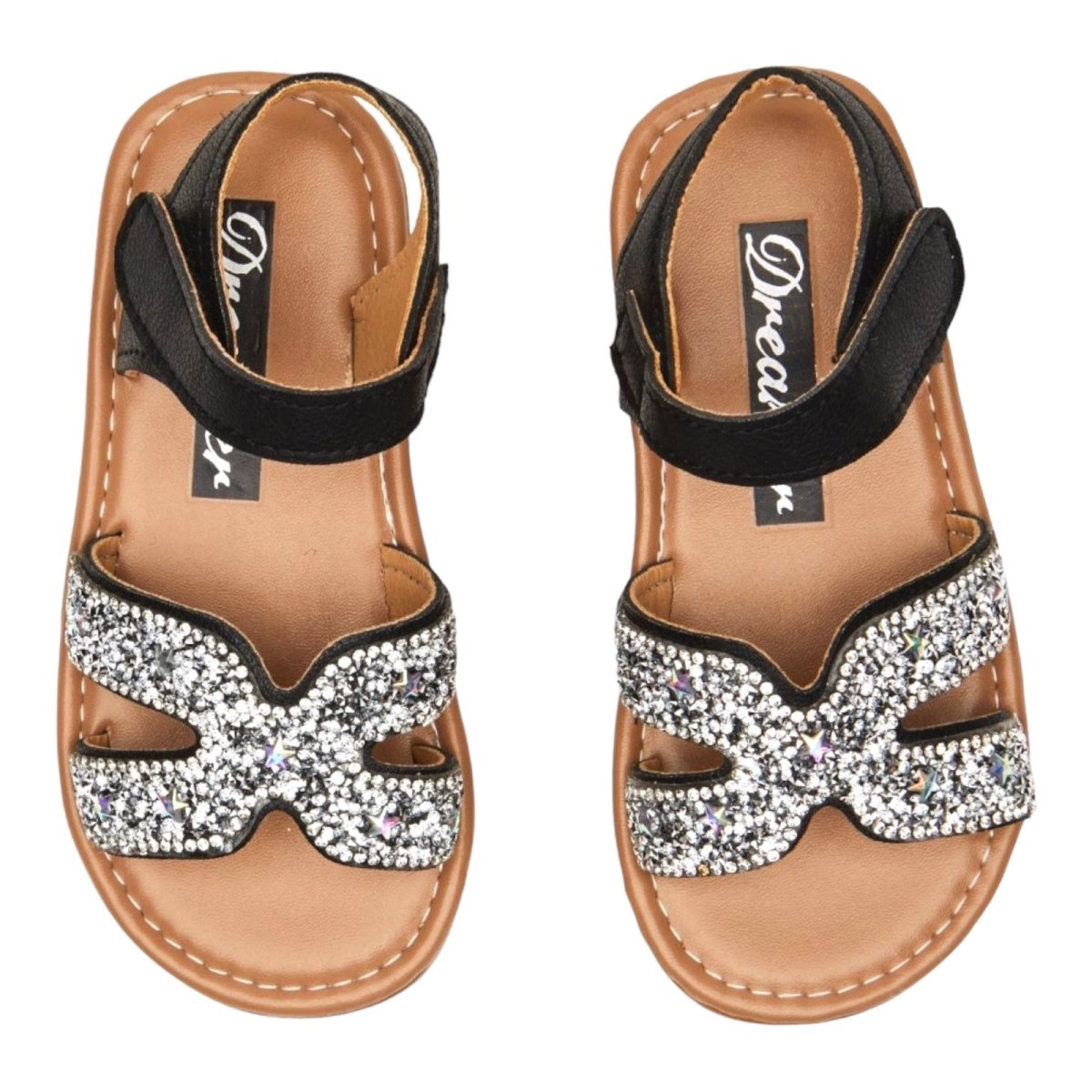 GLITTER H SANDALS - MINI DREAMERS