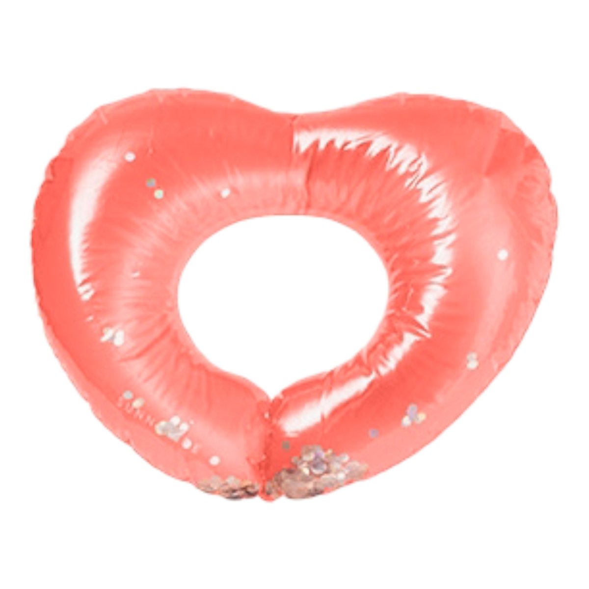 GLITTER HEART TUBE - POOL ACCESSORIES