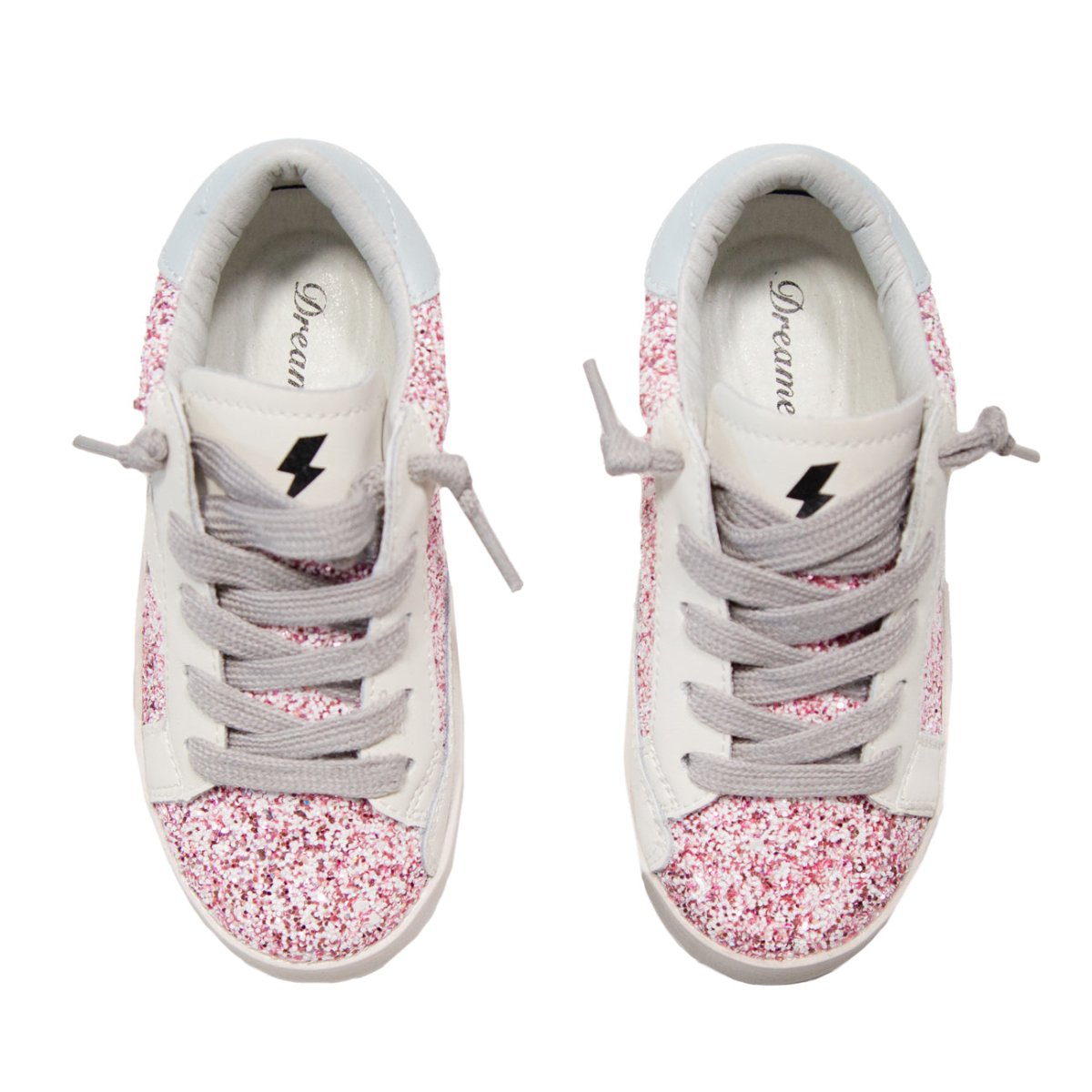 GLITTER LIGHTNING BOLT SNEAKERS - SNEAKERS