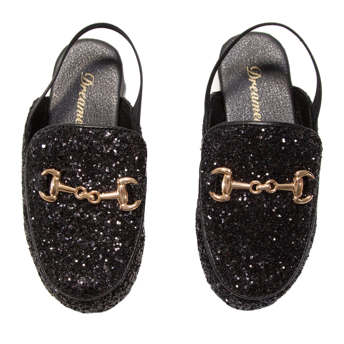 GLITTER SLINGBACK SHOES - FLATS