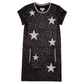 GLITTER STARS TEXTURED DRESS (PREORDER) - MIA NEW YORK