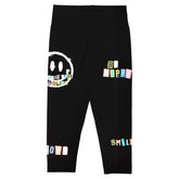 GOOD VIBES ALWAYS LEGGINGS - FLOWERS BY ZOE