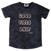 GOOD VIBES ONLY TSHIRT - SHORT SLEEVE TOPS