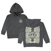 GOOD VIBES PEACE SIGN HOODIES - TINY WHALES