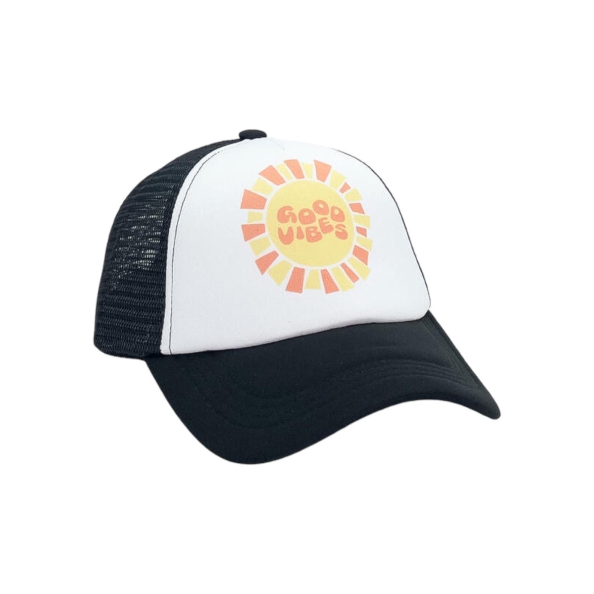 GOOD VIBES TRUCKER HAT - FEATHER 4 ARROW