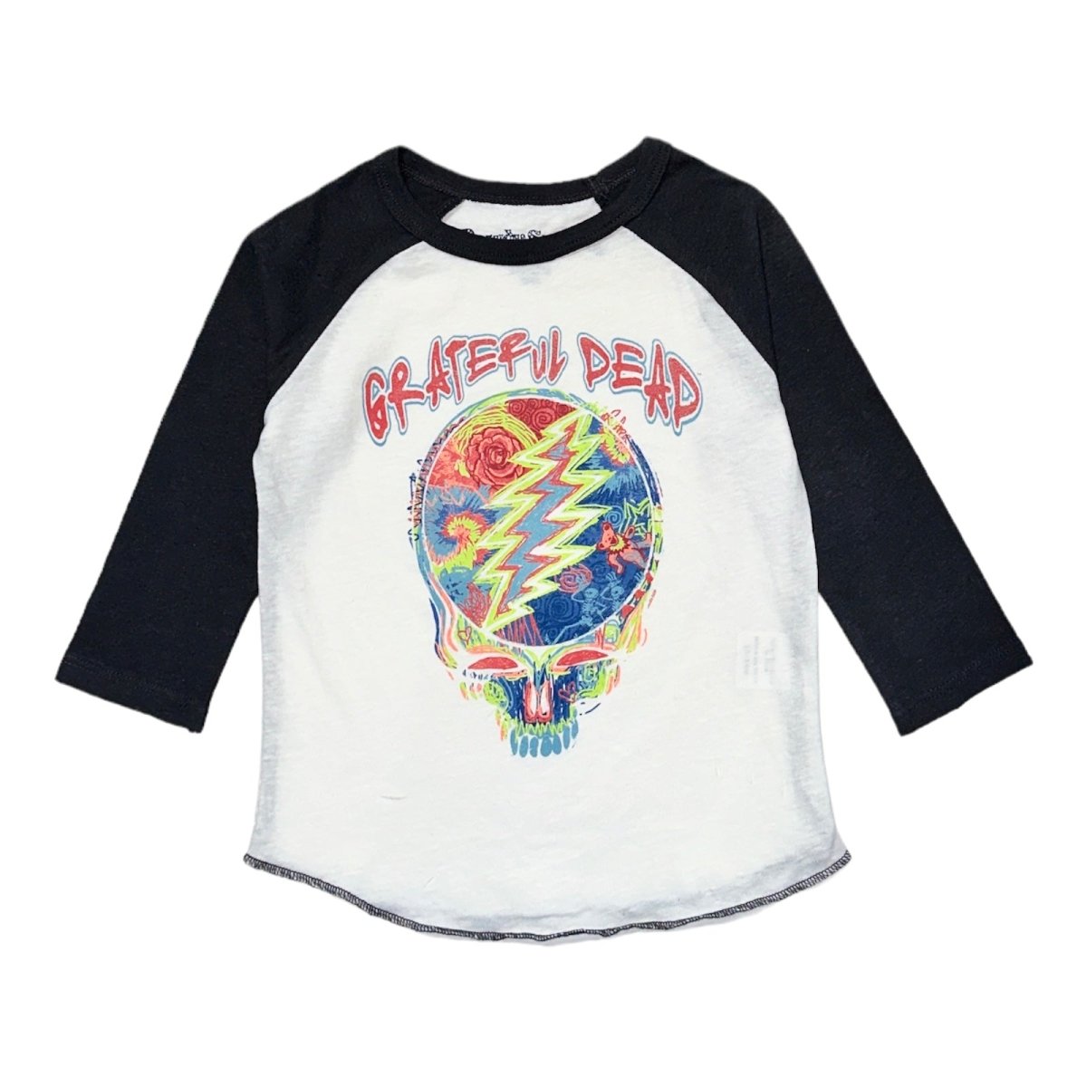 GRATEFUL DEAD RAGLAN LONG SLEEVE TSHIRT - ROWDY SPROUT