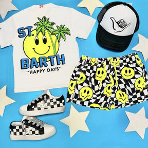 GROOVY SMILES SWIM TRUNKS - MC2 SAINT BARTH KIDS