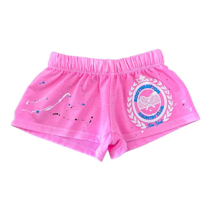 HAMPTONS TENNIS CLUB SPLATTER SHORTS - FIREHOUSE