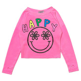 HAPPY DAISY EYED SMILEY SWEATSHIRT - FIREHOUSE
