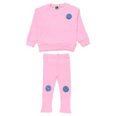 HAPPY FACE SWEATSHIRT AND LEGGINGS SET - PETITE HAILEY