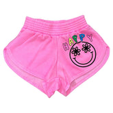 HAPPY SMILEY FACE SHORTS - FIREHOUSE