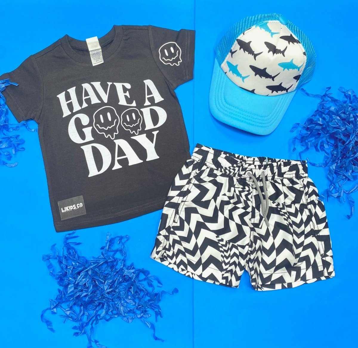 HAVE A GOOD DAY TSHIRT - SHORT SLEEVE TOPS
