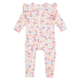 HEART BEAR ZIP ROMPER (PREORDER) - HUXBABY