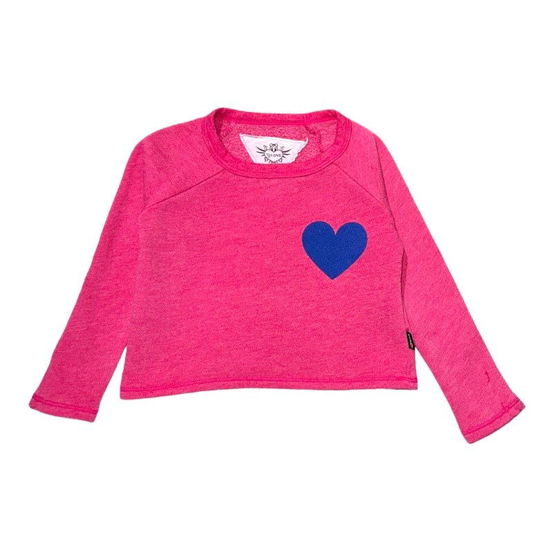 HEART SWEATSHIRT - T2LOVE