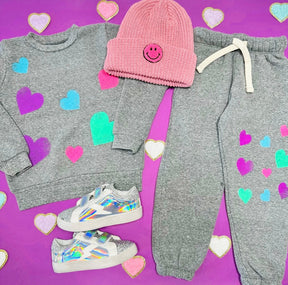HEARTS SWEATSHIRT - CALIFORNIAN VINTAGE