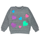 HEARTS SWEATSHIRT - CALIFORNIAN VINTAGE