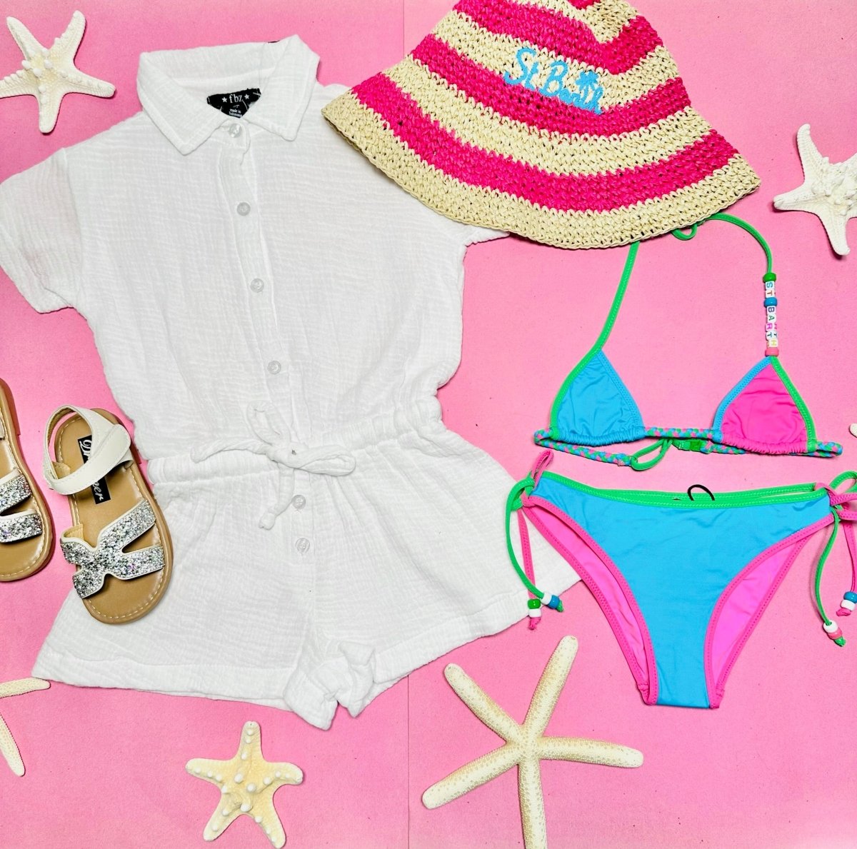 HOLLY BANDANA CHARMS TWO PIECE BIKINI - MC2 SAINT BARTH