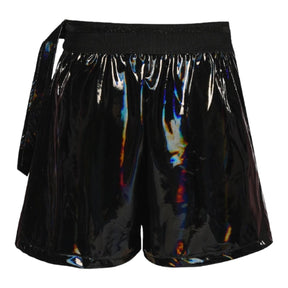 HOLOGRAPHIC PLEATED SKORT (PREORDER) - SARA SARA