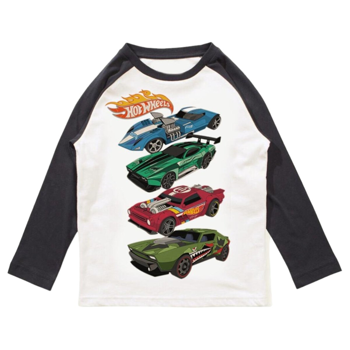 HOT WHEELS LONG SLEEVE TSHIRT (PREORDER) - ROCK YOUR BABY