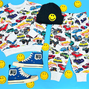 HOT WHEELS SWEATPANTS - ROCK YOUR BABY