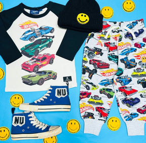 HOT WHEELS SWEATPANTS - ROCK YOUR BABY