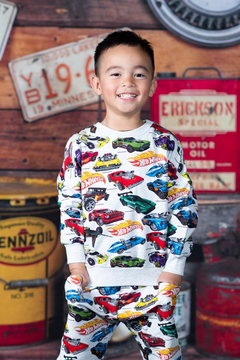 HOT WHEELS SWEATSHIRT (PREORDER) - ROCK YOUR BABY
