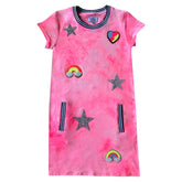 ICON PATCHES NEON DRESS - DRESSES