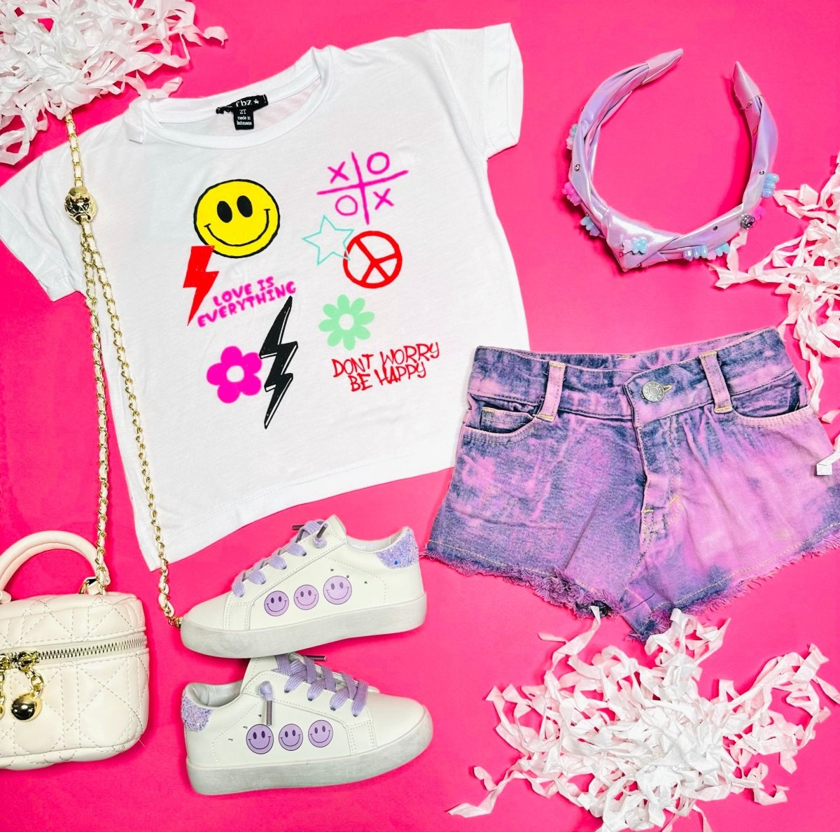 ICONS GRAPHIC TSHIRT - FLOWERS BY ZOE