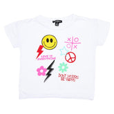 ICONS GRAPHIC TSHIRT - FLOWERS BY ZOE