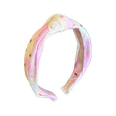 IRIDESCENT BUTTERFLY STAMPED HEADBAND - BARI LYNN