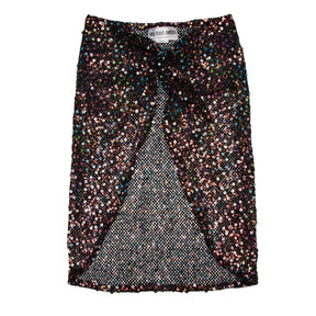 IRIDESCENT SEQUIN SARONG WRAP COVER UP - COVER UPS