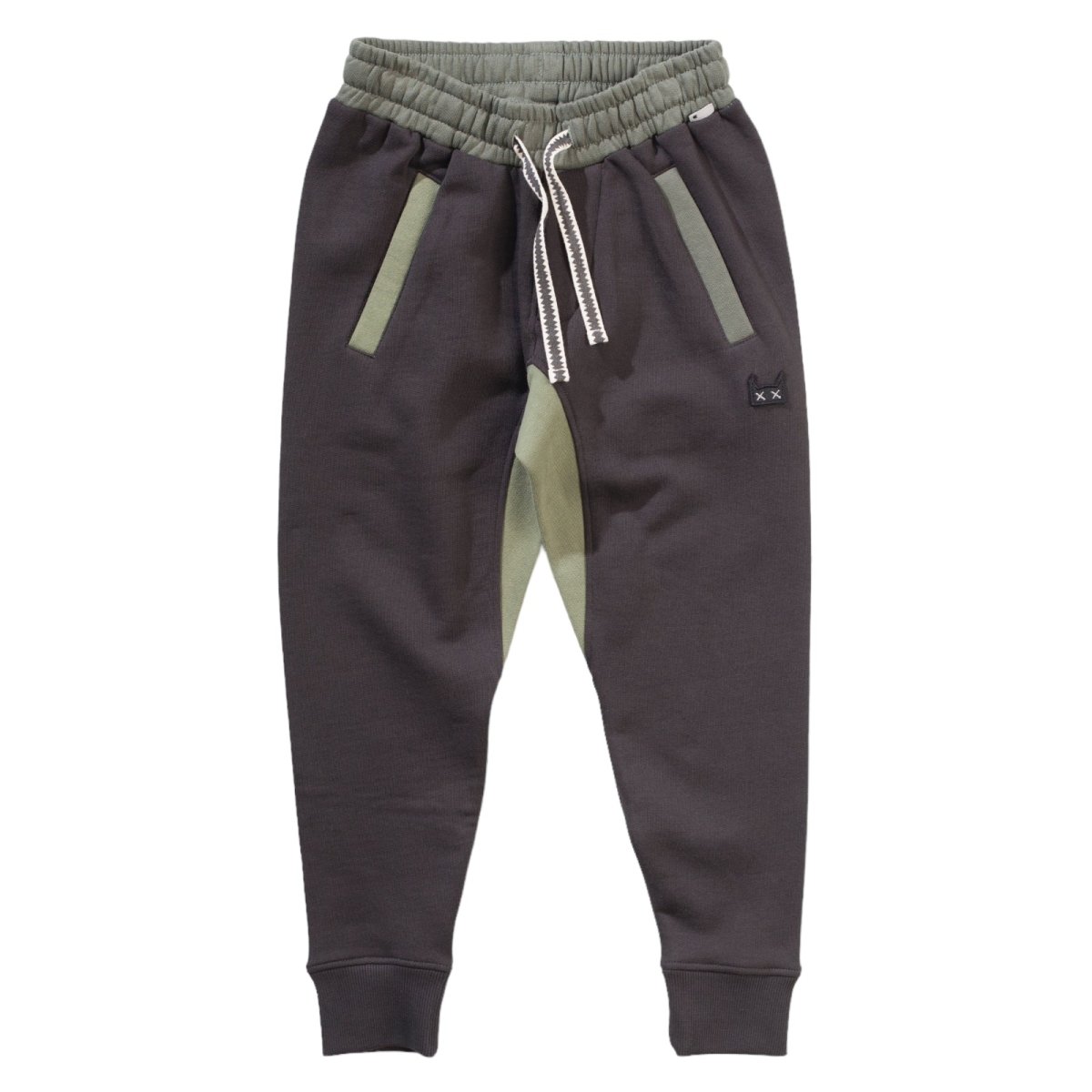 JUMP CROSS COLORBLOCK SWEATPANTS (PREORDER) - MUNSTER KIDS