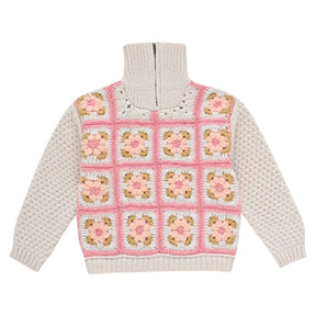 KENZA KNITTED SWEATSHIRT (PREORDER) - LOUISE MISHA KIDS