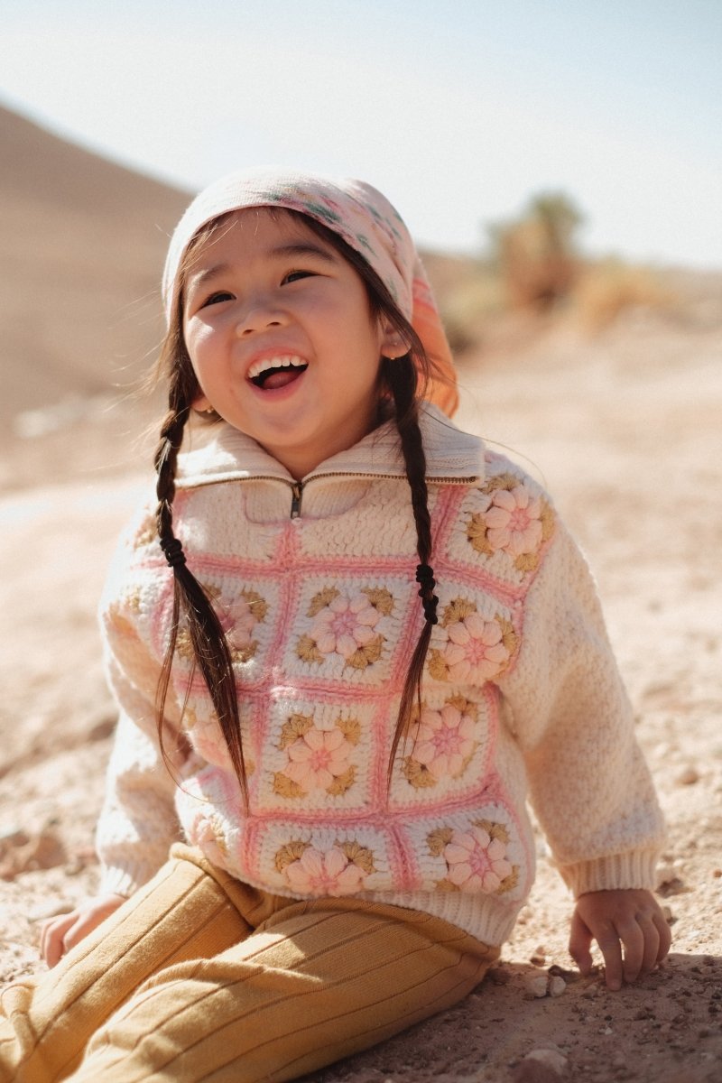 KENZA KNITTED SWEATSHIRT (PREORDER) - LOUISE MISHA KIDS