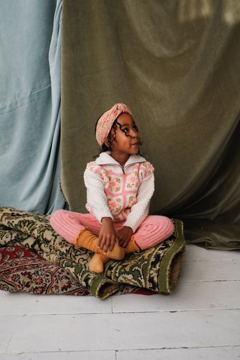 KENZA KNITTED SWEATSHIRT (PREORDER) - LOUISE MISHA KIDS