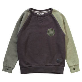 KRISS FLIP COLORBLOCK SWEATSHIRT (PREORDER) - MUNSTER KIDS