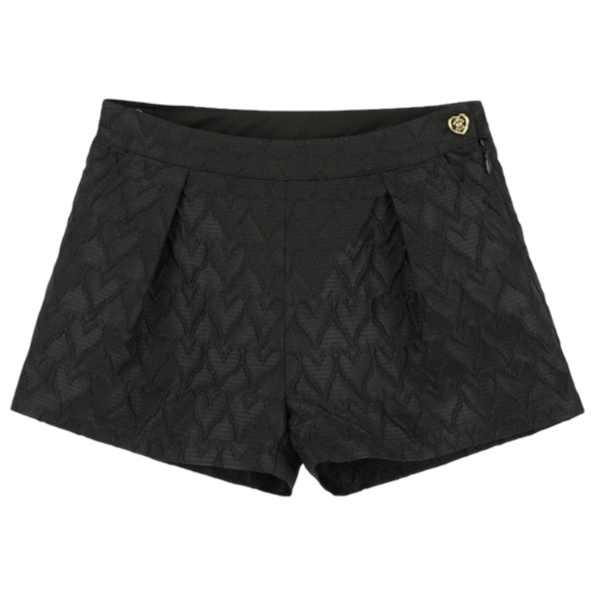 LAETITIA HEART JACQUARD SHORTS (PREORDER) - ANGEL'S FACE