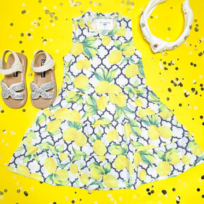 LEMON TREE AMALFI COAST DRESS - SOL ANGELES KIDS