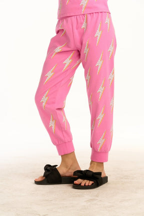 LIGHTNING BOLT LIGHTWEIGHT SWEATPANTS (PREORDER) - CHASER KIDS