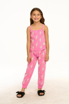 LIGHTNING BOLT LIGHTWEIGHT SWEATPANTS (PREORDER) - CHASER KIDS