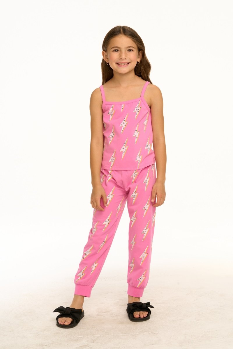 LIGHTNING BOLT LIGHTWEIGHT SWEATPANTS (PREORDER) - CHASER KIDS
