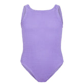 LILAC CLASSIC CRINKLED ONE PIECE SWIMSUIT (PREORDER) - HUNZA G KIDS