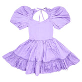 LOGAN OPEN BACK PUFF SLEEVE DRESS - PEIXOTO KIDS