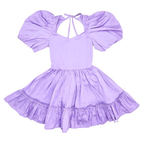 LOGAN OPEN BACK PUFF SLEEVE DRESS - PEIXOTO KIDS