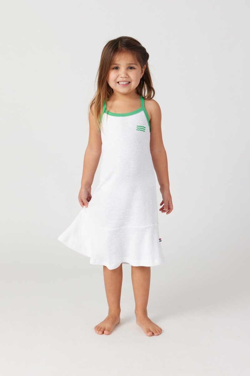 LOOP TERRY TENNIS DRESS - SOL ANGELES KIDS