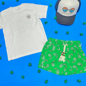 LOVE PAISLEY SWIM TRUNKS - SWIM TRUNKS