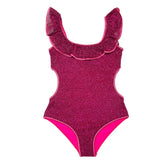 LUMIERE MAILLOT VOILE ONE PIECE SWIMSUIT - ONE PIECE SWIMSUIT