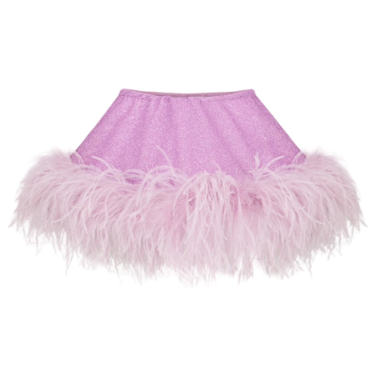 LUMIERE PLUMAGE FEATHER SKIRT (PREORDER) - OSÉREE