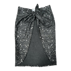 MATTE SEQUIN SARONG WRAP COVER UP - COVER UPS